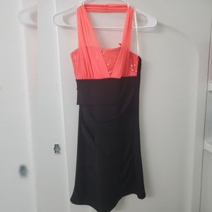 A medium size deb dress